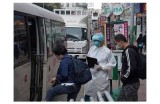 海角社区开展核酸检测工作，确保居民健康安全