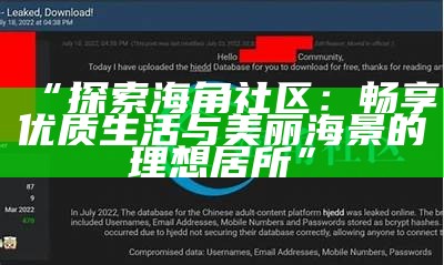 海角社区精彩时刻：钻石视频带你探索新奇体验